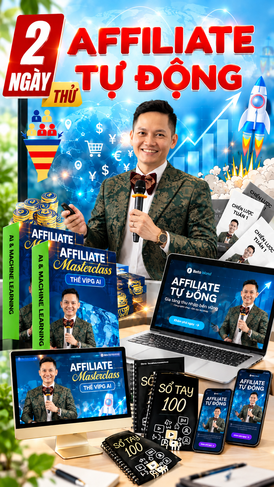 Chu Bảo Linh và bộ tài nguyên chương trình Affiliate tự động